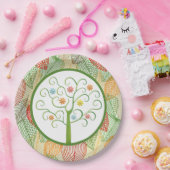 Herfst Pastel Papieren Borden Bordje (Feest)