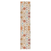 Herfst Patchwork Herfst Bladeren Pastel Goud Sinaa Korte Tafelloper (Voorkant)