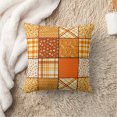 Herfst patchwork kussen (Deken)
