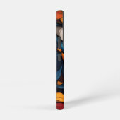 Herfst Patchwork Samsung Galaxy Hoesje (Rechterkant)