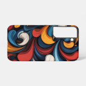Herfst Patchwork Samsung Galaxy Hoesje (Achterkant horizontaal)