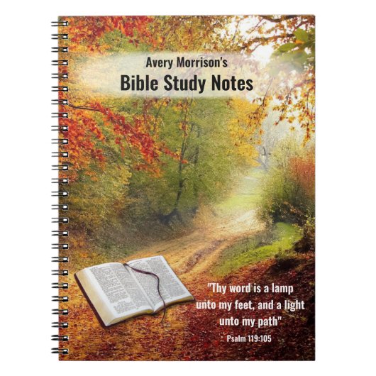 Herfst Pathway Bible Notitieboek (Voorkant)