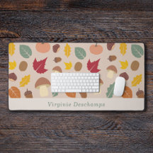 Herfst Patroon Desk Mat