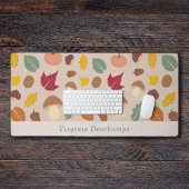 Herfst Patroon Desk Mat