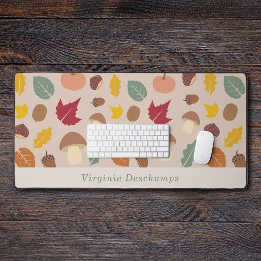 Herfst Patroon Desk Mat