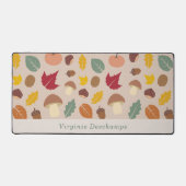 Herfst Patroon Desk Mat (Voorkant)