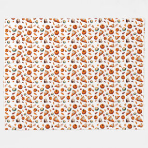 Herfst Patroon Fleece Deken