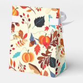 Herfst Patroon Gift Box Bedankdoosjes (Achterkant)