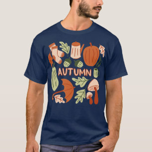 Herfst patroon t-shirt