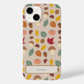 Herfst Patroon Telefoon Case (Achterkant)