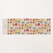 Herfst Patroon Yoga Mat (Voorkant (horizontaal))