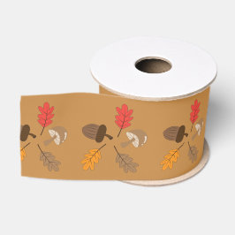 herfst patroonlint grosgrain lint