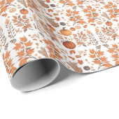 Herfst patroonontwerp cadeaupapier (Rol Hoek)