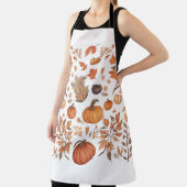 Herfst patroonontwerp schort (Insitu)