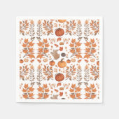 Herfst patroonontwerp servet (Voorkant)