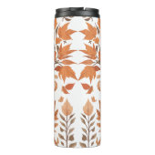 Herfst patroonontwerp thermosbeker (Achterkant)