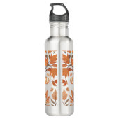 Herfst patroonontwerp waterfles  (Achterkant)