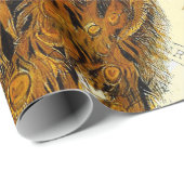 Herfst pauw cadeaupapier (Rol Hoek)