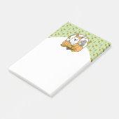 Herfst Pembroke Welsh Corgi (red 1) Pumpkins Cute Post-it® Notes (Schuin)