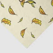 Herfst Pembroke Welsh Corgi (red 1) Pumpkins Cute Tissuepapier (Detail)