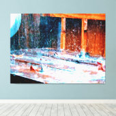 Herfst Percussie Canvas Afdruk (Insitu (Houten vloer))