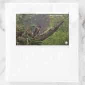 Herfst - Peregrine Falcon Rechthoekige Sticker (Tas)