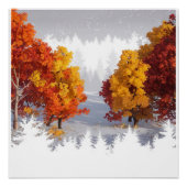 herfst perfect poster (Voorkant)