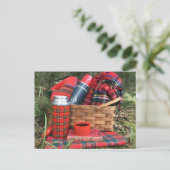 Herfst Picknicks Briefkaart (Staand voorkant)