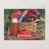 Herfst Picknicks Briefkaart (Voorkant)