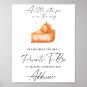 Herfst pie - Help de drukke toekomstige ouders Add Poster (Voorkant)