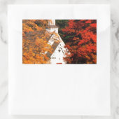 Herfst piek kleur Vermont Rechthoekige Sticker (Tas)