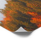 Herfst Pijnlijke wolken Poster (Hoek)