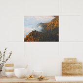 Herfst Pijnlijke wolken Poster (Keuken)