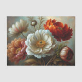 Herfst Pioenrozen Decoupage Tissuepapier (Voorkant)