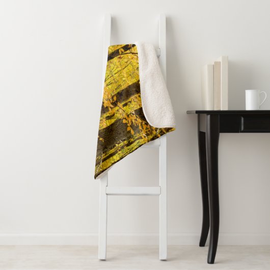 Herfst Pisgah National Forest Sherpa Deken (In situ)