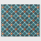Herfst Plaid 03 Cadeaupapier (Vlak)