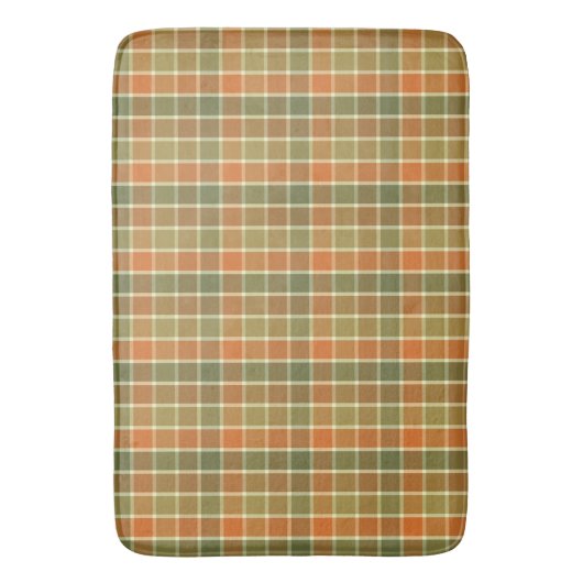 HERFST PLAID CHECK BADMAT (Voorkant Verticaal)