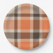 Herfst Plaid Flanel Papier Bord (Voorkant)