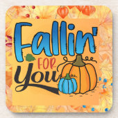 Herfst plaid geruite herfst Thanksgiving Bier Onderzetter (Voorkant)