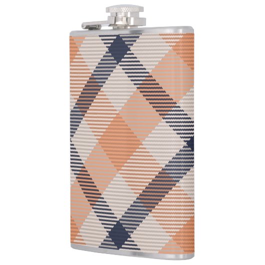 Herfst plaid geruite herfst Thanksgiving Heupfles (Links)