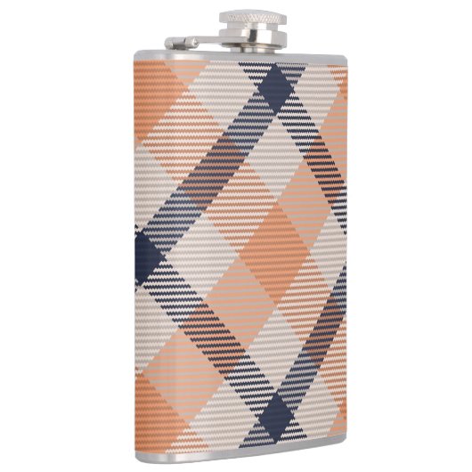 Herfst plaid geruite herfst Thanksgiving Heupfles (Rechts)