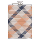 Herfst plaid geruite herfst Thanksgiving Heupfles (Voorkant)