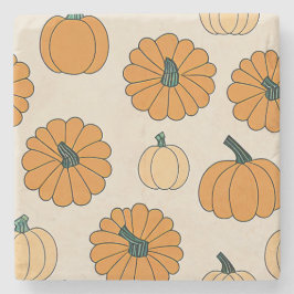 Herfst plaid geruite herfst Thanksgiving Stenen Onderzetter