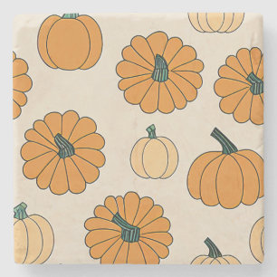 Herfst plaid geruite herfst Thanksgiving Stenen Onderzetter