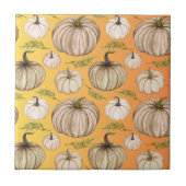 Herfst plaid geruite herfst Thanksgiving Tegeltje (Voorkant)