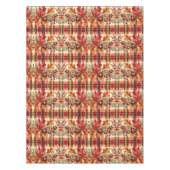 Herfst Plaid met Bladeren en Eikels Tafelkleed (Voorkant)