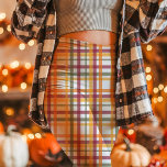 Herfst Plaid Pattern Cosy Autumn Leggings<br><div class="desc">Maak je klaar voor het gezellige seizoen met deze Herfst Plaid Pattern Leggings. Met een levendig plaid ontwerp in herfsttinten van sinaasappel, bordeauxrood en groen, zijn deze leggings de perfecte aanvulling op uw garderobe voor herfsten. Of u nu thuis loungen of uit genieten van de frisse herfstlucht, deze leggings bieden...</div>