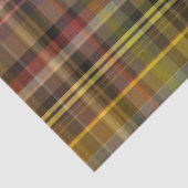 Herfst Plaid Serie Design 20 Tissuepapier (Detail)