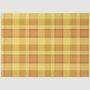 Herfst Plaid Serie Ontwerp 11 Tissuepapier