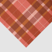 Herfst Plaid Serie Ontwerp 12 Tissuepapier (Detail)